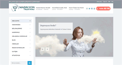 Desktop Screenshot of madalyonklinik.com